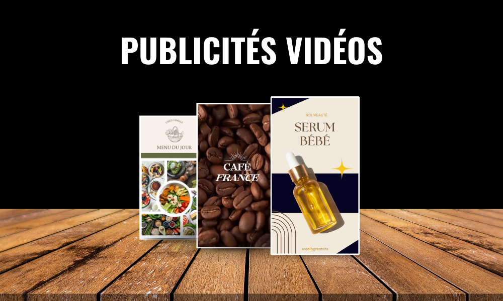PUBLICITÉS VIDÉOS / ADS