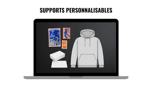 SUPPORTS PERSONNALISABLES